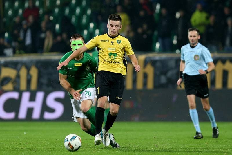 Football. Fortuna I Liga. GKS Katowice - Warta Poznan. 27.10.2018