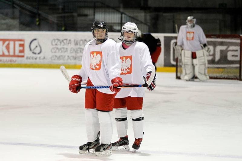 Ice Hockey. Poland national team. Training. 28.12.2018