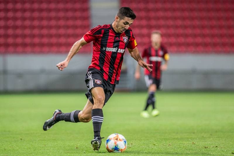 Football. UEFA Europa League. Spartak Trnava - Radnik Bijeljina. 18.07.2019