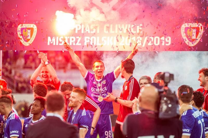 Football. Lotto Ekstraklasa. Piast Gliwice - Lech Poznan. 19.05.2019