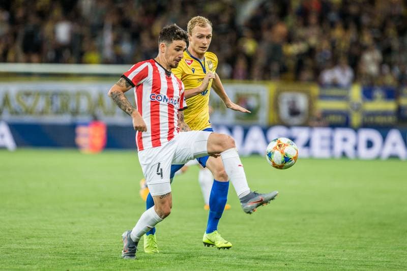 Football. UEFA Europa League. DAC 1904 Dunajska Streda - Cracovia Krakow. 11.07.2019