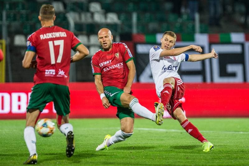 Football. Totolotek Puchar Polski. Zaglebie Sosnowiec - LKS Lodz. 26.09.2019