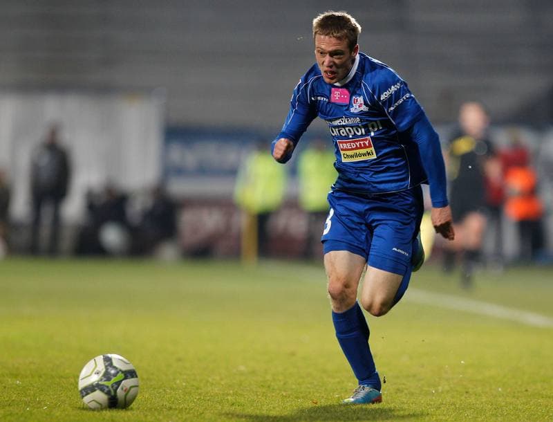 Football. PKO BP Ekstraklasa. Gornik Zabrze - Podbeskidzie Bielsko Biala. 26.10.2015