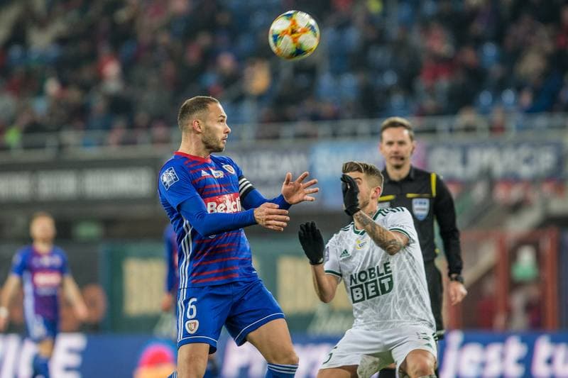 Football. PKO BP Ekstraklasa. Piast Gliwice - Slask Wroclaw. 30.11.2019