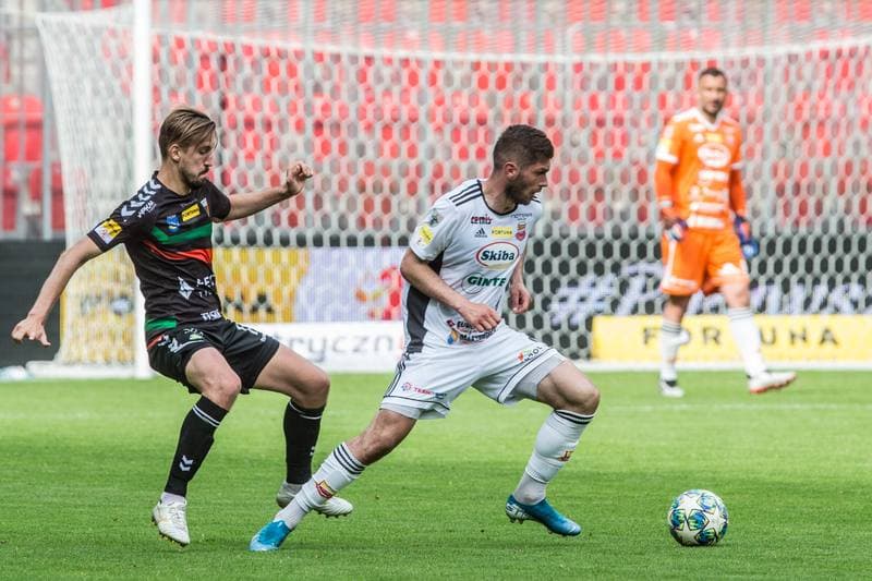 Football. Fortuna I Liga. GKS Tychy - Chojniczanka Chojnice. 07.06.2020