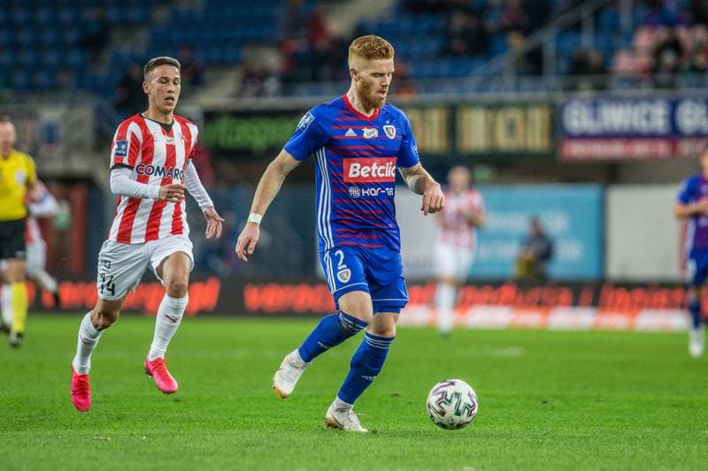 Football. PKO BP Ekstraklasa. Piast Gliwice - Cracovia Krakow. 22.02.2020