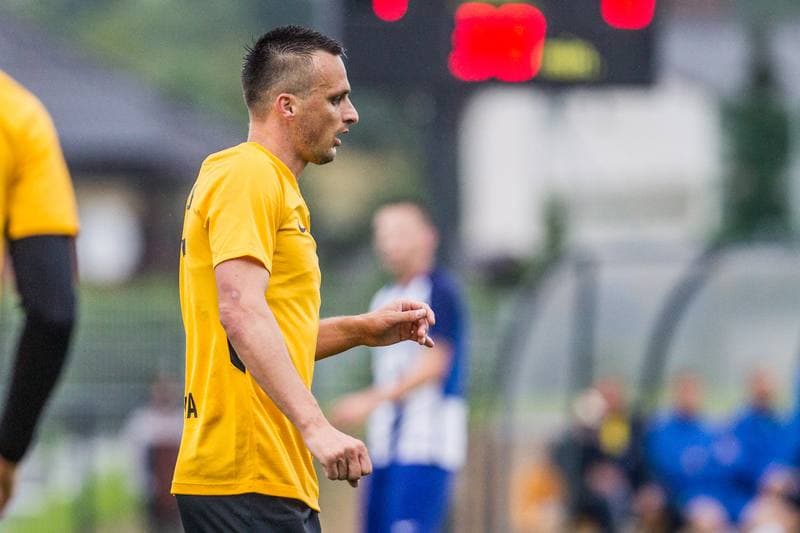 Football. Sparing. LKS Goczalkowice Zdroj - Wieczysta Krakow. 11.07.2020