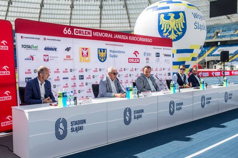 Athletics. Orlen Memorial Janusz Kusocinski. Press Conference. 24.08.2020