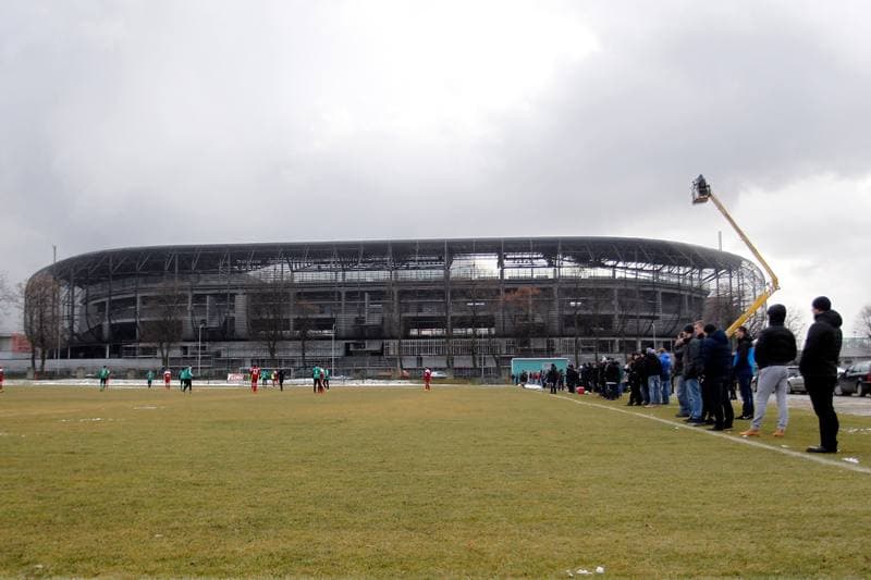 Football. Sparing. Gornik Zabrze - GKS Katowice. 05.02.2016