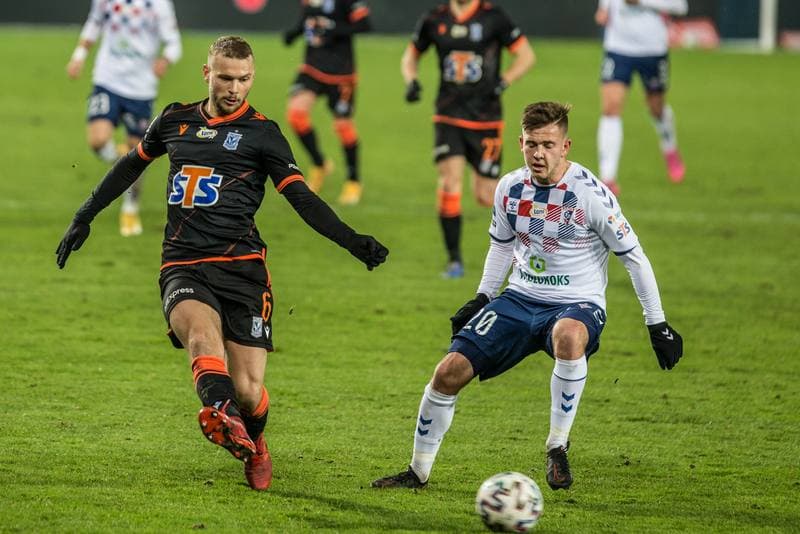 Football. PKO BP Ekstraklasa. Gornik Zabrze - Lech Poznan. 30.01.2021