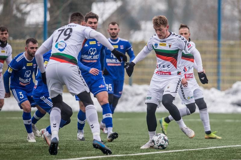 Football. Sparing. GKS Tychy - Bruk-Bet Termalica Nieciecza. 10.02.2021