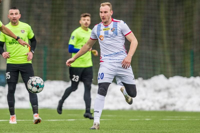 Football. Sparing. Odra Opole - Puszcza Niepolomice. 22.01.2021