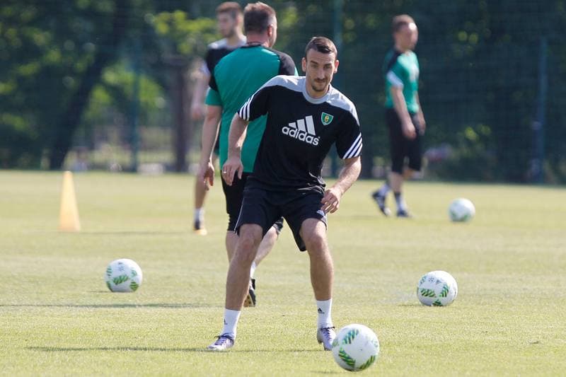 Football. GKS Katowice. Training. 23.06.2016