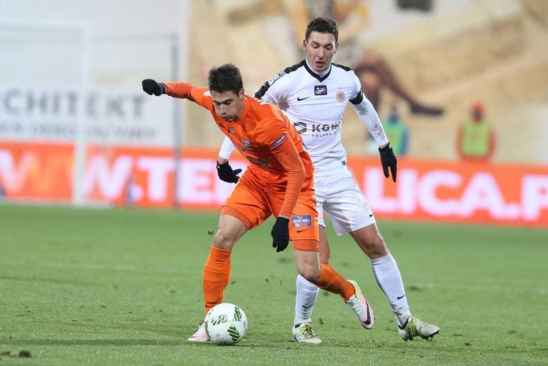 Football. Lotto Ekstraklasa. Bruk-Bet Termalica Nieciecza - Zaglebie Lubin. 02.12.2016