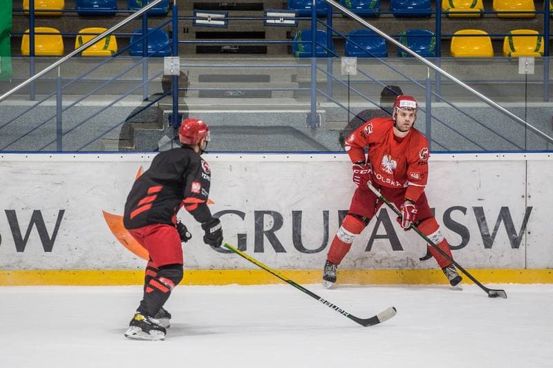 Ice Hockey. Poland national team. Training. 02.05.2021