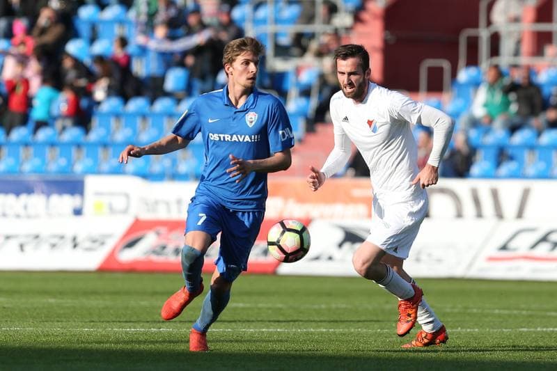 Football. Fortuna Narodni Liga. MFK Vitkovice - Banik Ostrava. 10.05.2017