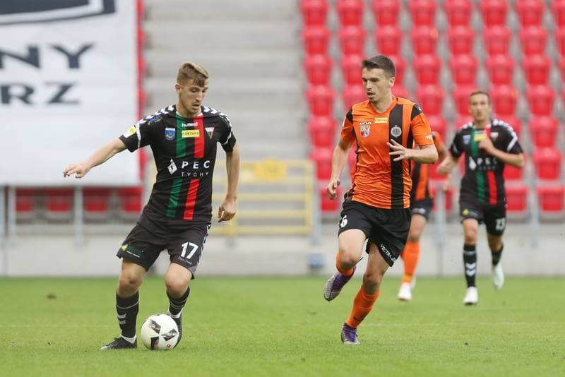Football. Fortuna I Liga. GKS Tychy - Chrobry Glogow. 28.07.2018