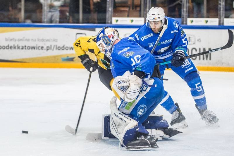 Ice Hockey. Polska Hokej Liga. GKS Katowice - Re-Plast Unia Oswiecim. 04.04.2022