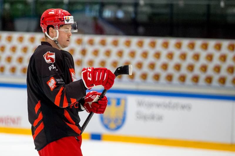 Ice Hockey. Poland national team. Training. 01.05.2022