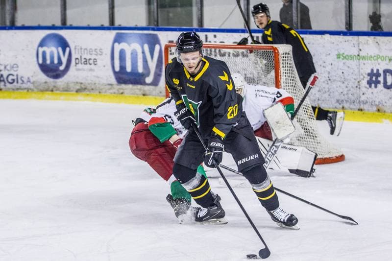 Ice Hockey. Polska Hokej Liga. Zaglebie Sosnowiec - GKS Katowice. 28.02.2022