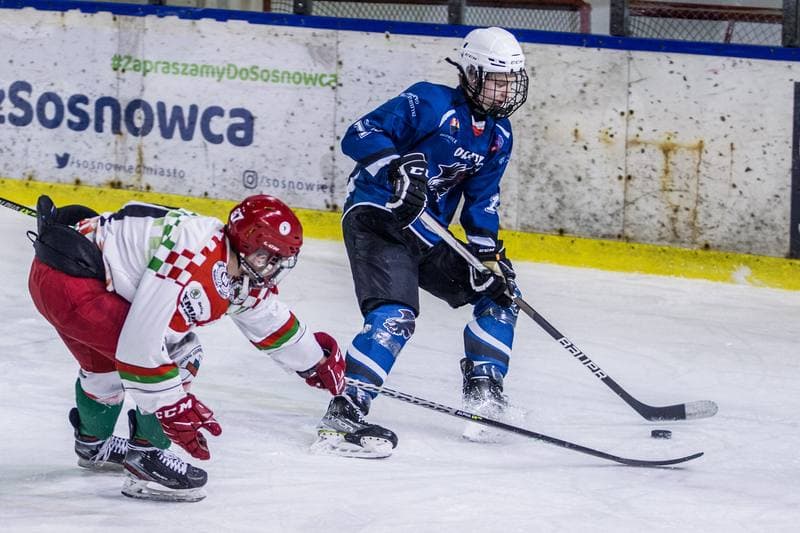 Ice Hockey. MHL. UKS Zaglebie Sosnowiec - SMS PZHL Katowice. 06.03.2022