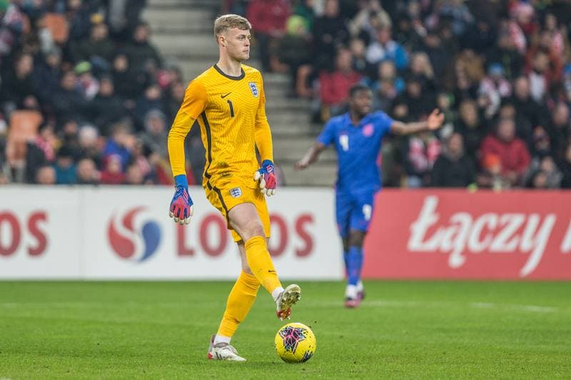 Football. UEFA Elite League. Poland - England. 25.03.2022