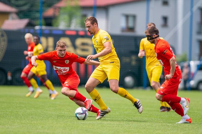 Football. Sparing. Kuznia Ustron - Piast Gliwice. 18.06.2022