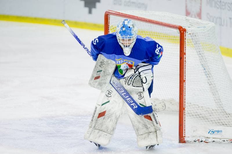 Ice Hockey. Women's World Championship Division 1 Group B. Italy - Korea. 14.04.2022