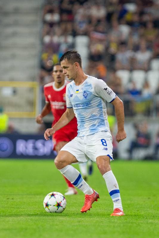 Football. UEFA Champions League. Dynamo Kyiv - Benfica. 17.08.2022