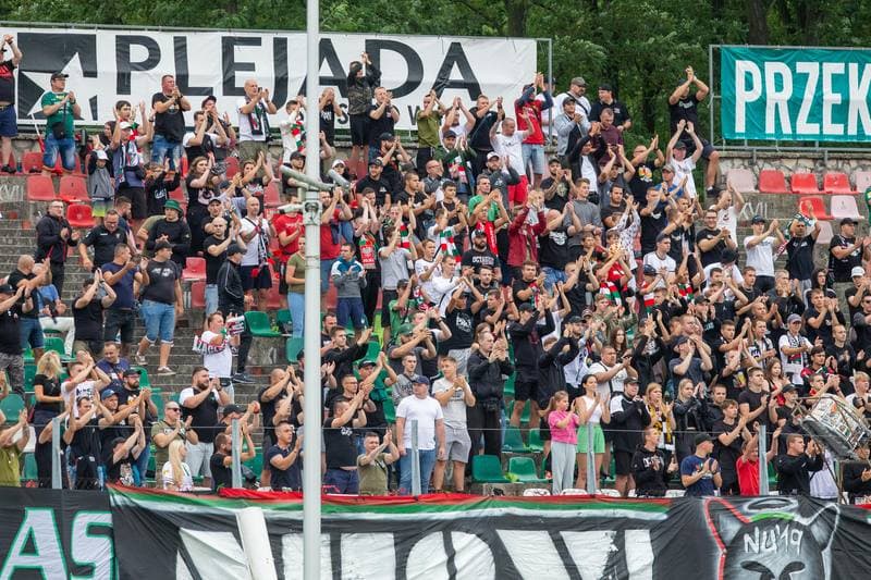 Football. Fortuna I Liga. Zaglebie Sosnowiec - Chrobry Glogow. 21.08.2022