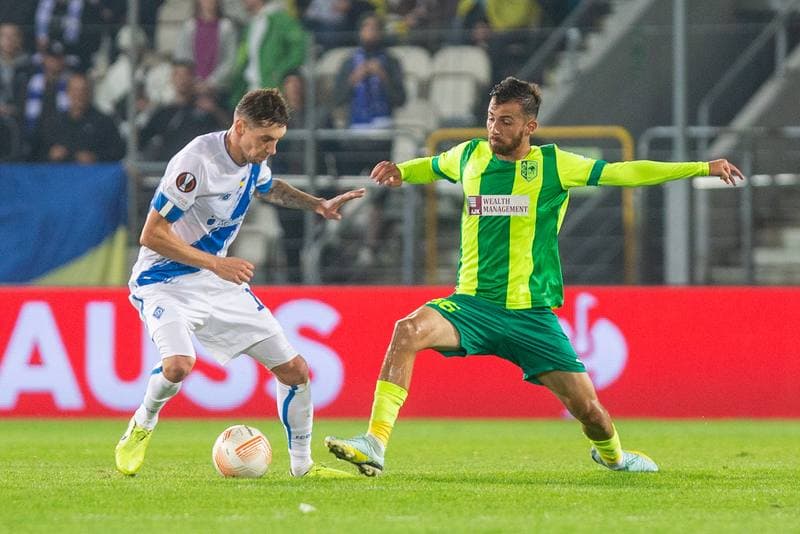 Football. UEFA Europa League. Dynamo Kyiv - AEK Larnaca. 15.09.2022