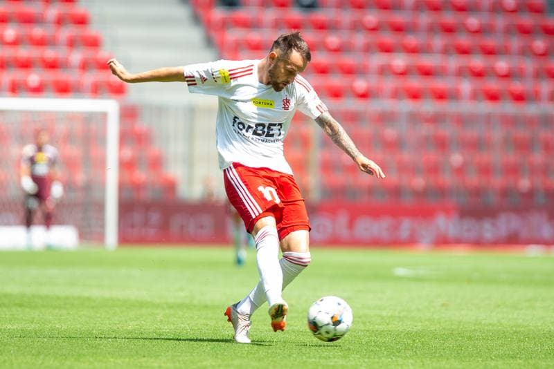 Football. Fortuna I Liga. GKS Tychy - LKS Lodz. 24.07.2022