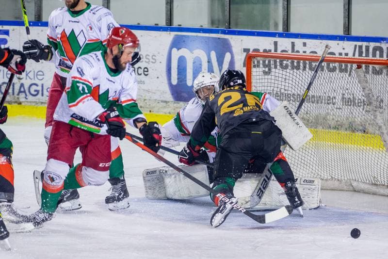 Ice Hockey. Polska Hokej Liga. Zaglebie Sosnowiec - GKS Tychy. 11.09.2022