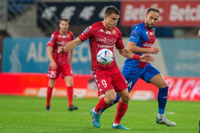 Football. PKO BP Ekstraklasa. Piast Gliwice - Widzew Lodz. 10.10.2022