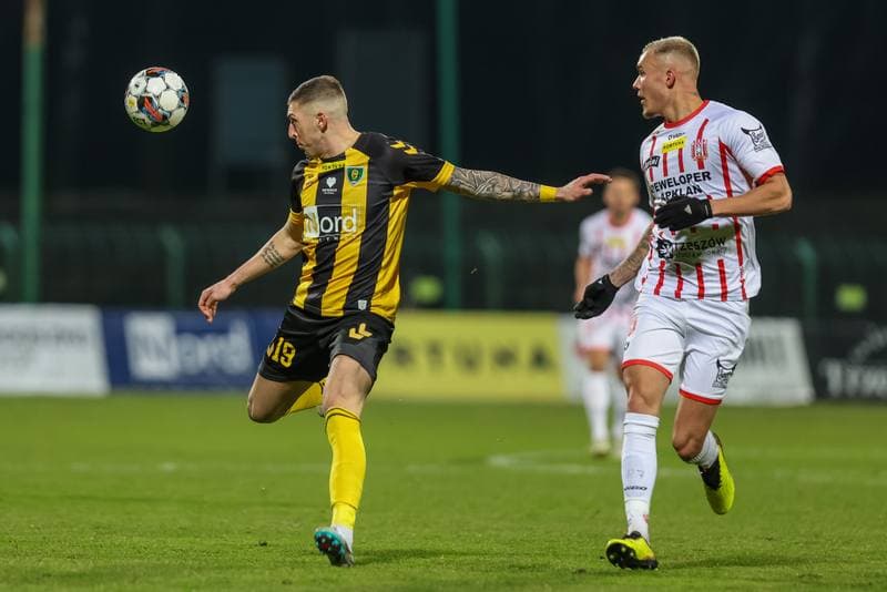 Football. Fortuna I Liga. GKS Katowice - Resovia Rzeszow. 18.03.2023