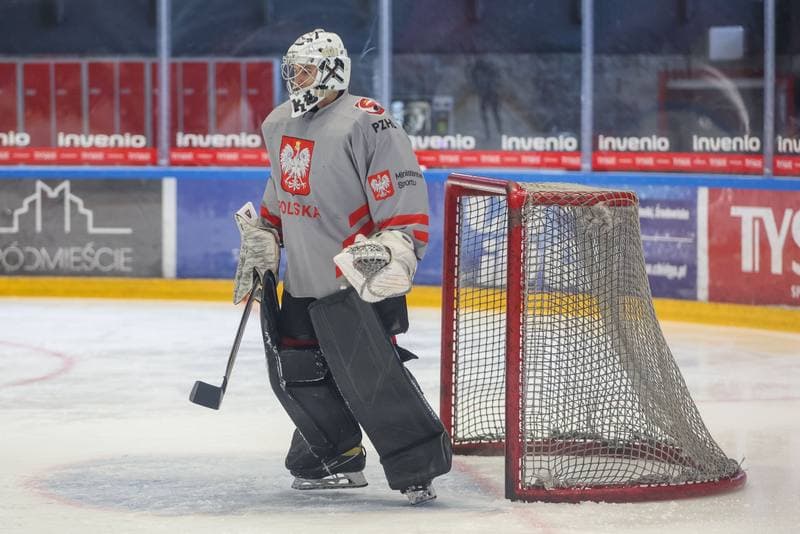 Ice Hockey. Poland national team. Training. 10.04.2023