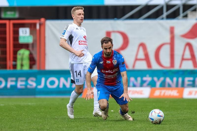 Football. PKO BP Ekstraklasa. Piast Gliwice - Wisla Plock. 16.04.2023