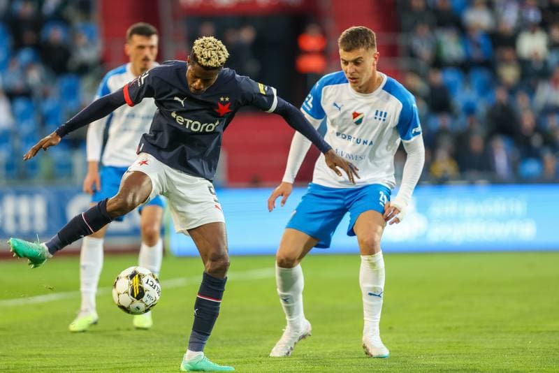 Football. Fortuna:Liga. Banik Ostrava - Slavia Prague. 25.04.2023