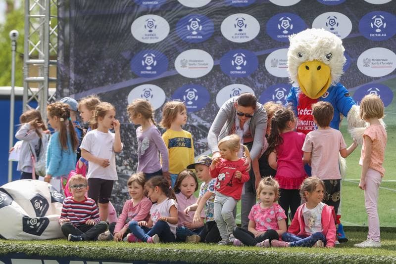 Football. Piast Gliwice. Akademie Klasy Ekstra. 12.05.2023