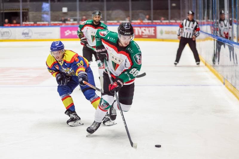 Ice Hockey. Tauron Hokej Liga. GKS Tychy - PZU Podhale Nowy Targ. 08.09.2023