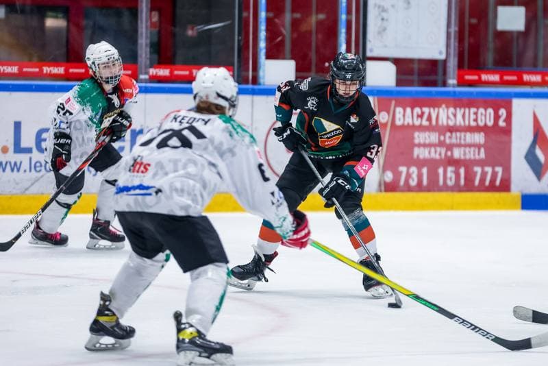 Ice Hockey. Tauron Liga. Atomowki GKS Tychy - Kojotki Naprzod Janow. 29.10.2023