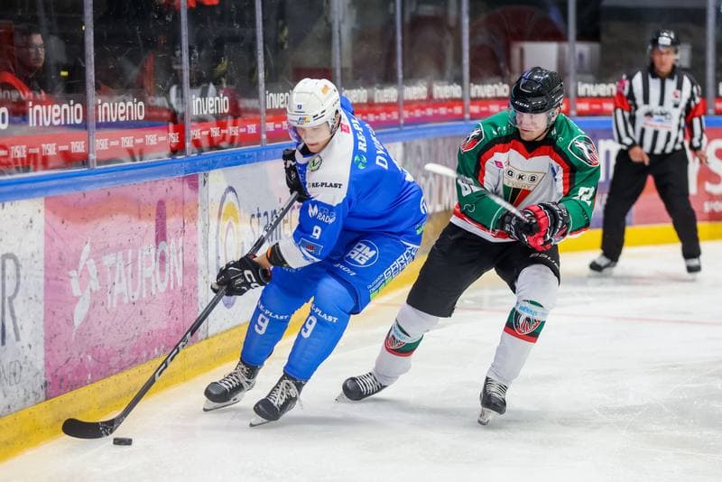 Ice Hockey. Tauron Hokej Liga. GKS Tychy - Re-Plast Unia Oswiecim. 17.09.2023