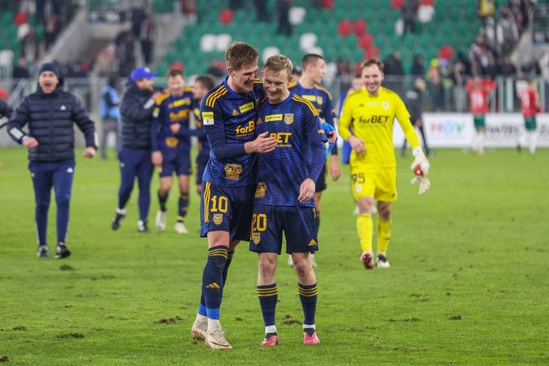 Football. Fortuna I Liga. Zaglebie Sosnowiec - Arka Gdynia. 12.11.2023