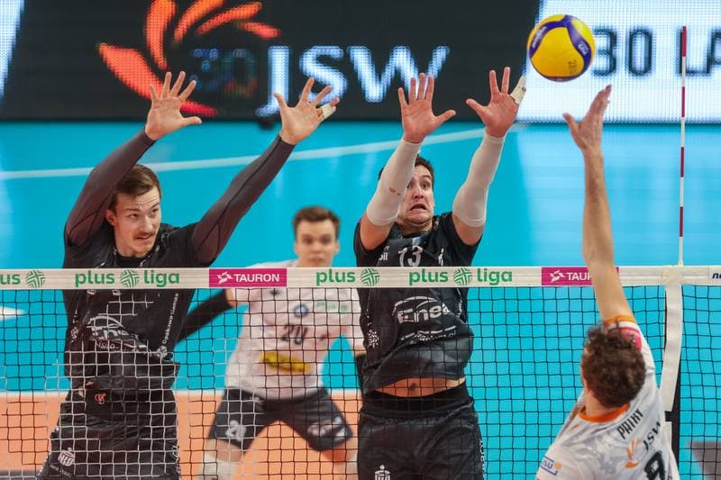 Volleyball. PlusLiga. Jastrzebski Wegiel - Enea Czarni Radom. 16.11.2023