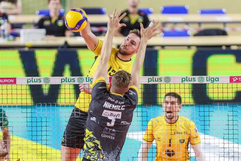 Volleyball. PlusLiga. GKS Katowice - Trefl Gdansk. 22.10.2023