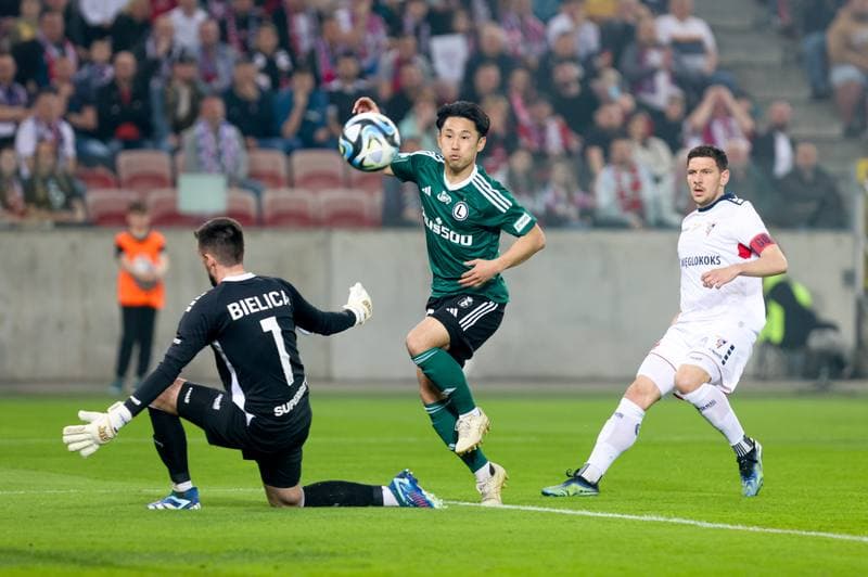 Football. PKO BP Ekstraklasa. Gornik Zabrze - Legia Warsaw. 01.04.2024