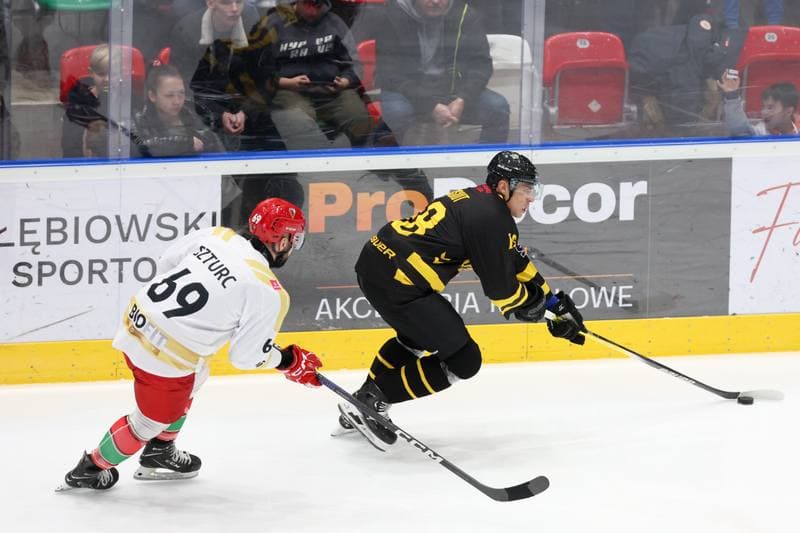 Ice Hockey. Tauron Hokej Liga. Zaglebie Sosnowiec - GKS Katowice. 21.01.2024