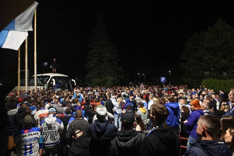 Ice Hockey. Re-Plast Unia Oswiecim. Welcome Ceremony. 15.04.2024