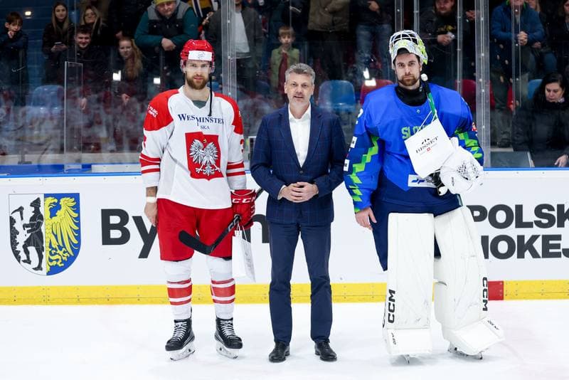 Ice Hockey. Friendly Match. Poland - Slovenia. 18.04.2024