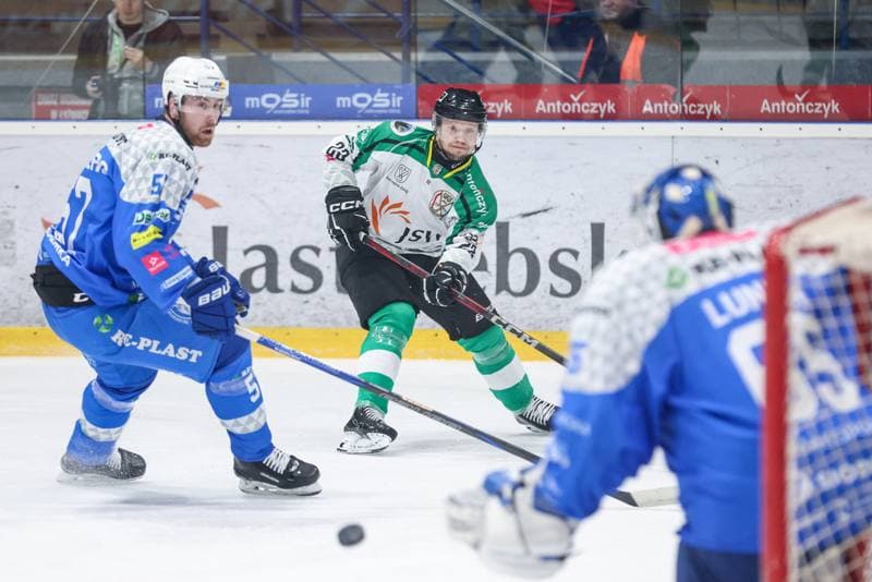 Ice Hockey. Tauron Hokej Liga. JKH GKS Jastrzebie - Re-Plast Unia Oswiecim. 18.12.2024